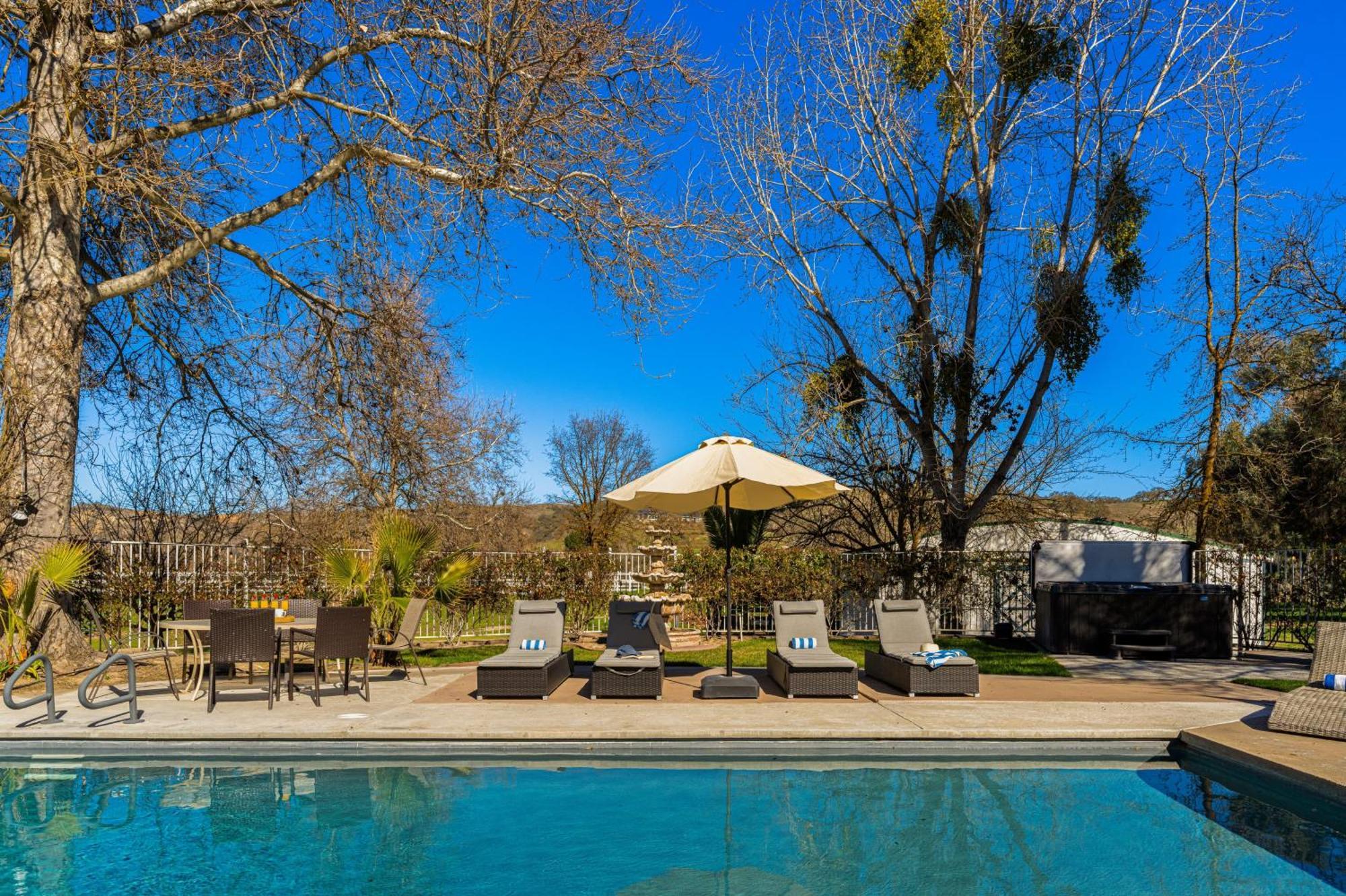 Victorian Manor In Paso Robles Wine Country Pool Hot Tub Firepit Tennis Court Sleeps 28 Luaran gambar