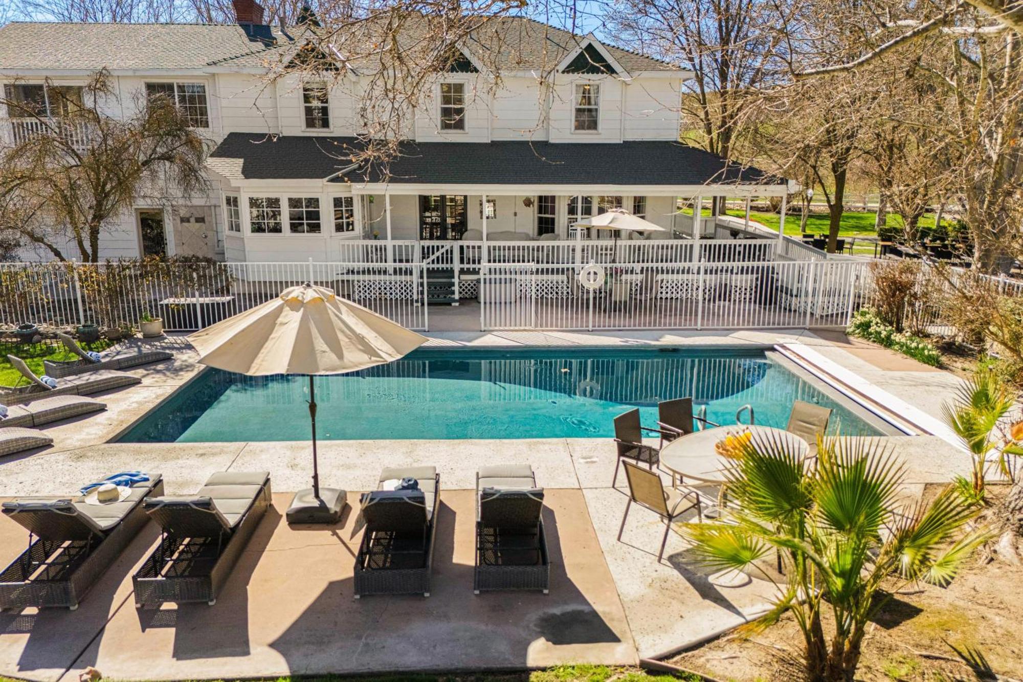 Victorian Manor In Paso Robles Wine Country Pool Hot Tub Firepit Tennis Court Sleeps 28 Luaran gambar